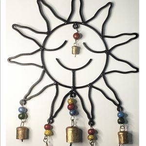 New! Smiling Sun Wind Chime